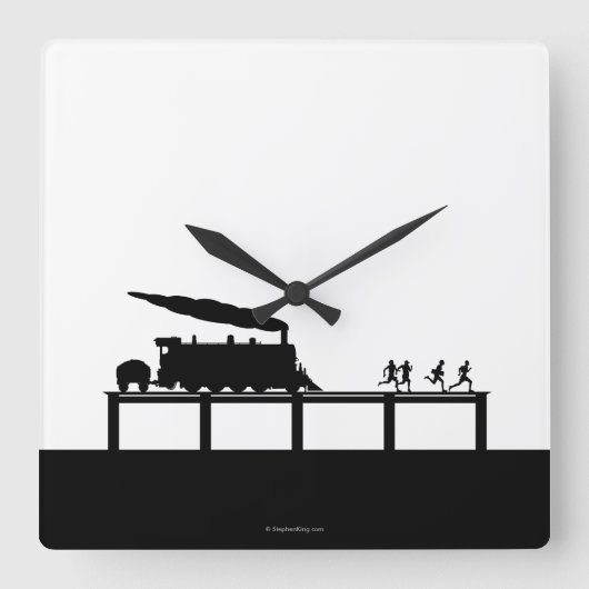 Horloge Carrée Le Corps (Recto)