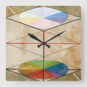 Horloge Carrée Le cygne n° 23 | Hilma af Klint | (Recto)