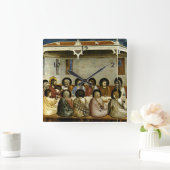 Horloge Carrée Le Dernier souper (Maison)