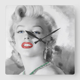 Horloge Carrée Le meilleur ami de la fille I
