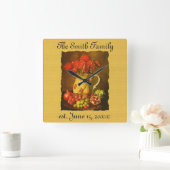 Horloge Carrée Le Mur du clock (Maison)