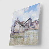 Horloge Carrée Le Pont de Moret, Alfred Sisley (Angle)