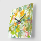 Horloge Carrée Le printemps a Sprung II (Angle)