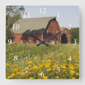 Horloge Carrée Le Square Clock (Recto)