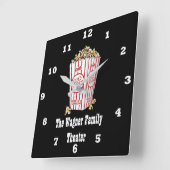 Horloge Carrée Le Théâtre Wagner (Angle)