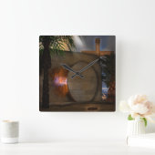 Horloge Carrée Le tombeau (Maison)