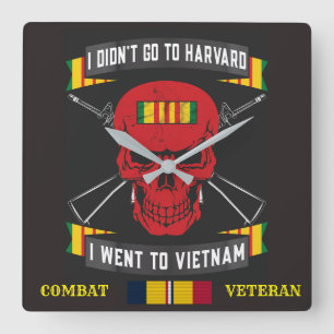 HORLOGE CARRÉE LE VIETNAM ÉTAIT VET CLOCK