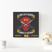 HORLOGE CARRÉE LE VIETNAM ÉTAIT VET CLOCK (Maison)