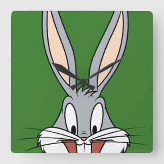 Horloge Carrée Le visage souriant de BUGS BUNNY™
