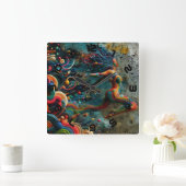 Horloge Carrée Leap (Maison)