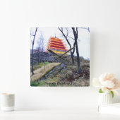 Horloge Carrée Lecture de la pagode, PA (Maison)