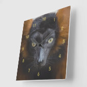 Horloge Carrée Lemur intense (Angle)