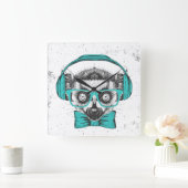 Horloge Carrée Lemur | Music Lover (Maison)