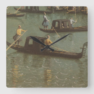 Horloge Carrée L'entrée au canal grand