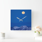 Horloge Carrée Les Aravis | Mont Blanc (Maison)