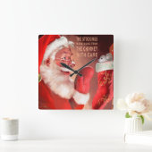 Horloge Carrée Les bas étaient suspendus par le c (Maison)