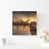 Horloge Carrée Les monuments | Big Ben & Chambres du Parlement (Maison)