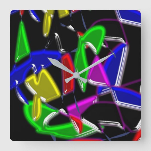 Horloge Carrée Les Padern Paintings (Recto)