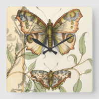 Les papillons Tandem sur les Feuilles verts