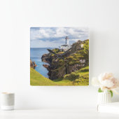 Horloge Carrée Les phares | Fanad Head Lighthouse Irlande (Maison)