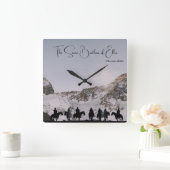 Horloge Carrée Les sept frères de l'horloge murale d'Elko (Maison)