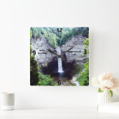 Horloge Carrée L'horloge ITHACA TUGHANNOCK TOMBE (Maison)