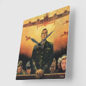 Horloge Carrée L'Immortel Harpy (Angle)