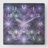 Lit de fleurs Art Fractal Abstrait tendance brilla