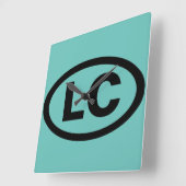 Horloge Carrée Little Compton, RI LC (Angle)