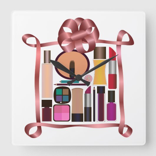 Horloge Carrée Little Princess . (Recto)