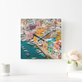 Horloge Carrée Littoral | Naples Italie (Maison)