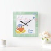 Horloge Carrée Live For Today Wall Clock (Maison)