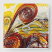 Horloge Carrée L'oeil de Dieu par Georgiana Houghton (Recto)