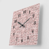 Horloge Carrée Loft (Angle)
