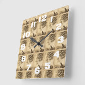 Horloge Carrée Loi du Victorian (Angle)