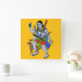 Horloge Carrée Lord Bhairava Wall Clock (Maison)