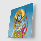 Horloge Carrée Lord Ram Wall Clock (Angle)