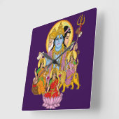 Horloge Carrée Lord Trinity Wall Clock (Angle)