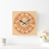 HORLOGE CARRÉE LOVE ART KLOCK DEFORMED DAKILIANO BY MASANSER (Maison)