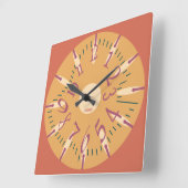 HORLOGE CARRÉE LOVE ART KLOCK DEFORMED DAKILIANO BY MASANSER (Angle)