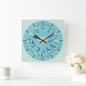 HORLOGE CARRÉE LOVE ART KLOCK DEFORMED DAKILIANO BY MASANSER (Maison)