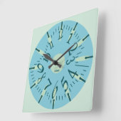 HORLOGE CARRÉE LOVE ART KLOCK DEFORMED DAKILIANO BY MASANSER (Angle)