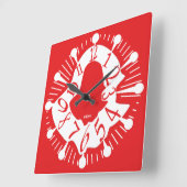 HORLOGE CARRÉE LOVE ART KLOCK DEFORMED DAKILIANO BY MASANSER (Angle)