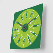 HORLOGE CARRÉE LOVE ART KLOCK DEFORMED DAKILIANO BY MASANSER (Angle)