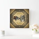 Horloge Carrée Ludwig van Beethoven (Maison)