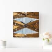 Horloge Carrée Lumières au-dessus de l'horloge murale d'Anthony C (Maison)