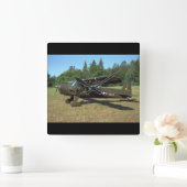 Horloge Carrée Luscombe, T-8F, 1948_Aviation classique (Maison)