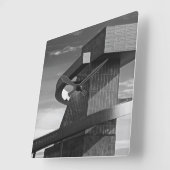 Horloge Carrée Lycée central, 2017 (Angle)