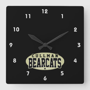 Horloge Carrée Lycée de Cullman ; Bearcats