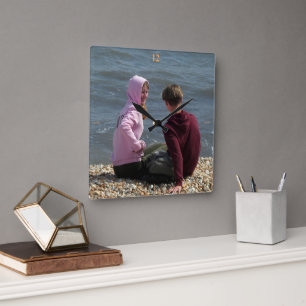 Horloge Carrée Lyme Love.